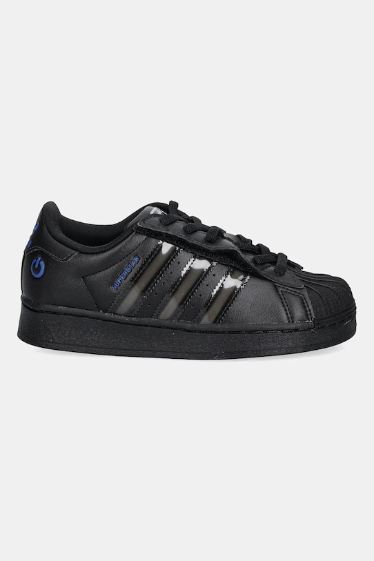Dětské tenisky adidas Originals SUPERSTAR LED LIGHTS JS1291 černá AW25