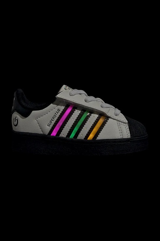 adidas Originals gyerek sportcipő SUPERSTAR LED LIGHTS JS1293