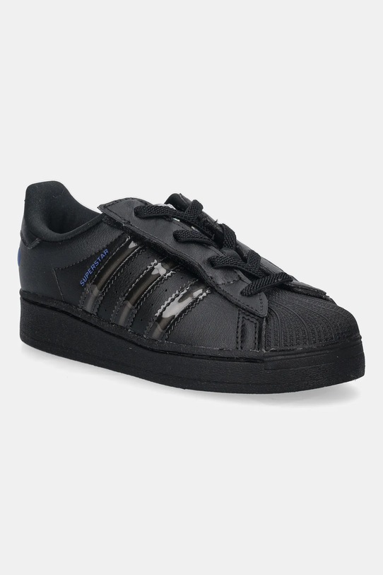Детские кроссовки adidas Originals SUPERSTAR LED LIGHTS низкая чёрный JS1295