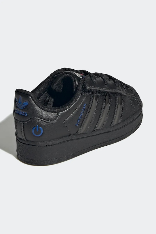 Κοριτσίστικα Παιδικά sneakers adidas Originals SUPERSTAR LED LIGHTS JS1295 μαύρο