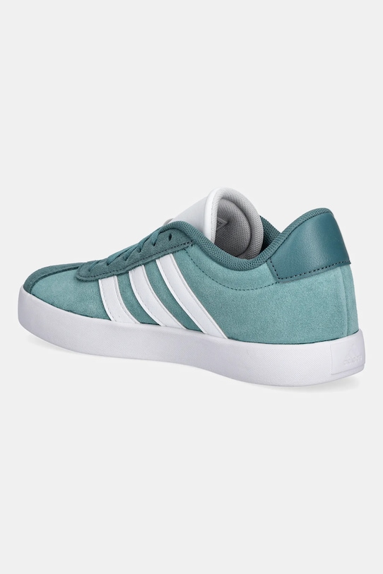Chłopiec adidas sneakersy zamszowe dziecięce VL COURT 3.0 JS3490 turkusowy