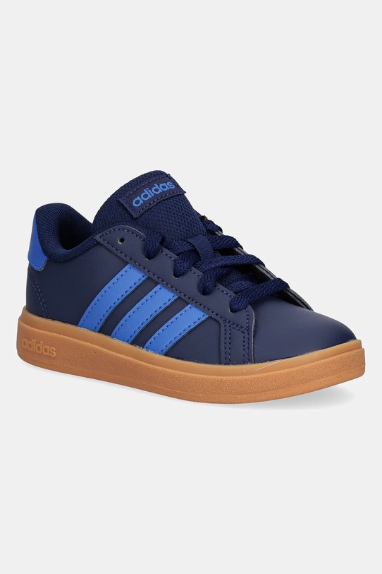 adidas sneakersy dziecięce GRAND COURT 2.0 imitacja skóry licowej granatowy JS4344