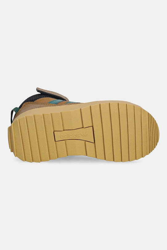 Detské zimné topánky adidas Originals SUPERSTAR WINTER TREK JQ0341 hnedá