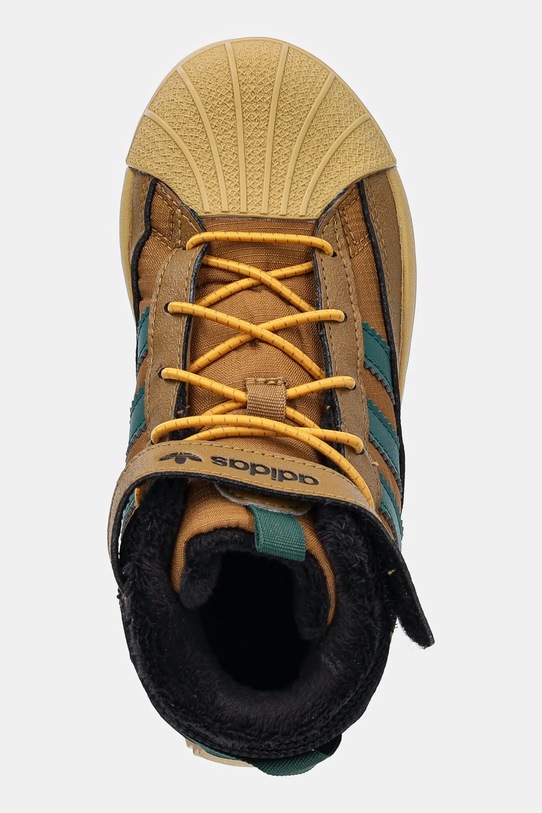 Детски зимни обувки adidas Originals SUPERSTAR WINTER TREK кафяв JQ0343