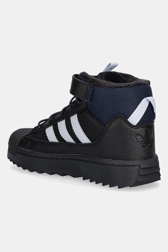 Мальчик Детские зимние сапоги adidas Originals SUPERSTAR WINTER TREK JQ0344 чёрный