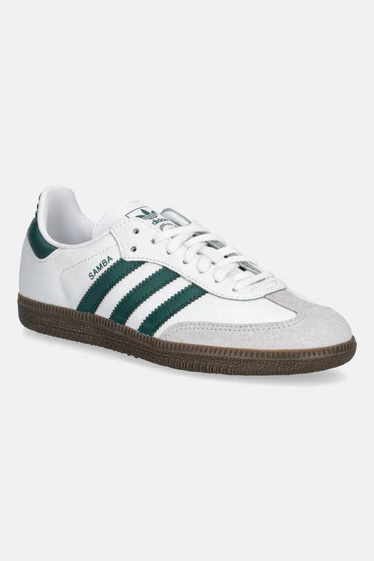 Αθλητικά adidas Originals SAMBA OG απομίμηση λείου δέρματος λευκό JQ2843