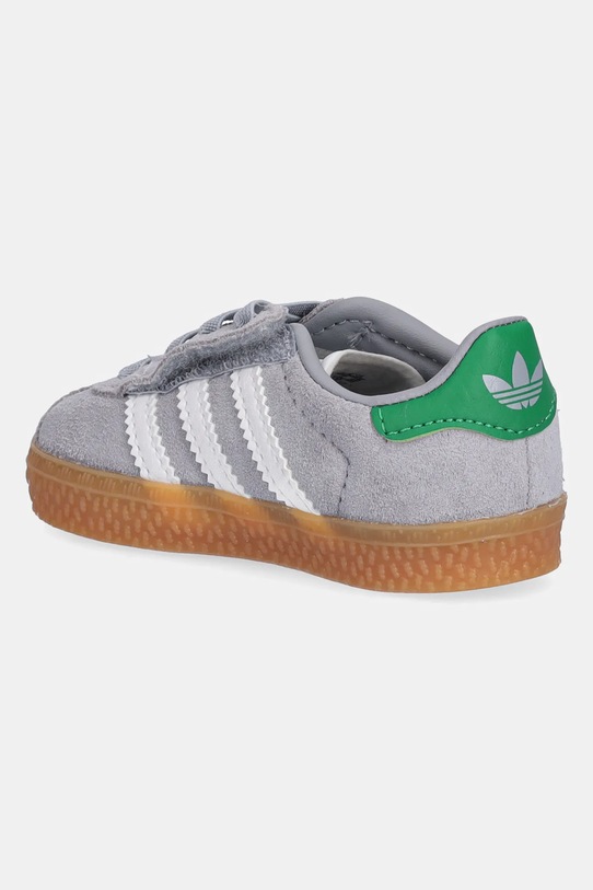 Chłopiec adidas Originals sneakersy dziecięce GAZELLE JQ6002 szary
