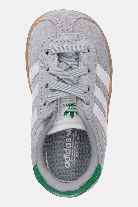 Дитячі кросівки adidas Originals GAZELLE сірий JQ6002