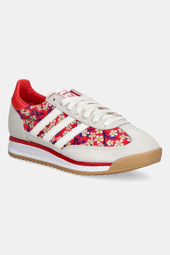 adidas Originals sneakersy dziecięce SL 72 RS syntetyczny czerwony JQ8382