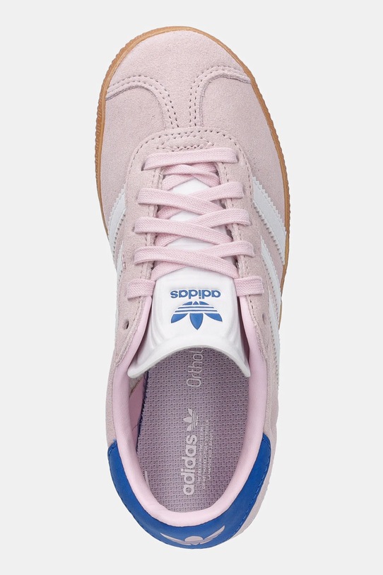 Детски маратонки adidas Originals GAZELLE розов JQ9413