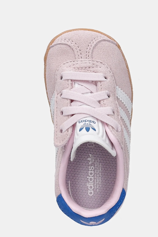 adidas Originals sneakersy dziecięce GAZELLE różowy JQ9414