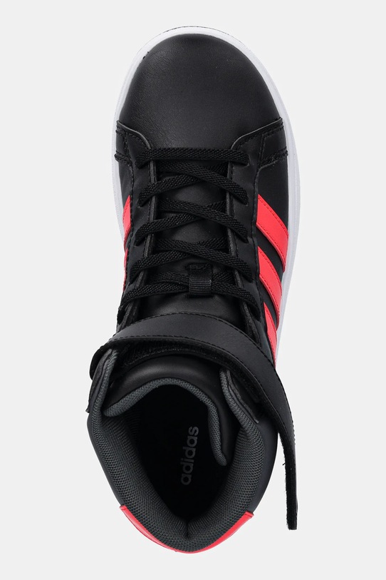 adidas sneakersy dziecięce GRAND COURT MID czarny JR0801