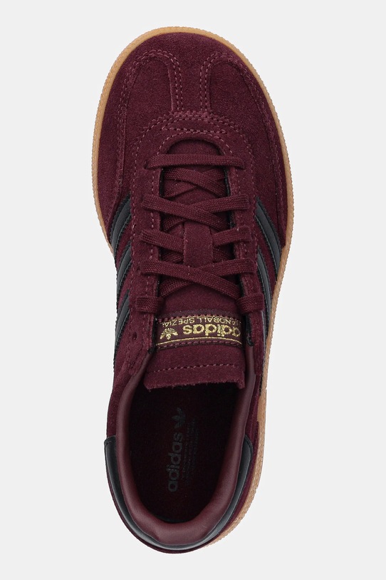 Παιδικά αθλητικά παπούτσια adidas Originals HANDBALL SPEZIAL μπορντό JR2105