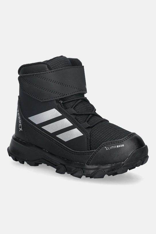 adidas TERREX buty zimowe dziecięce TERREX SNOW imitacja skóry licowej czarny JR4188