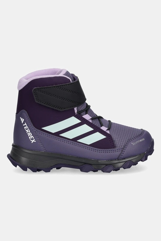 Dětské zimní boty adidas TERREX TERREX SNOW JR4190 fialová AW25