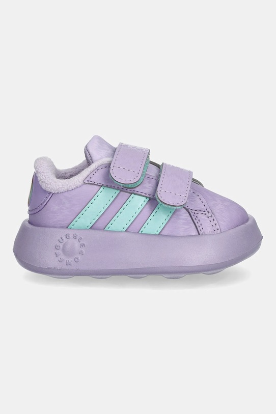 Detské tenisky adidas GRAND COURT FROZEN JR5630 fialová AW25