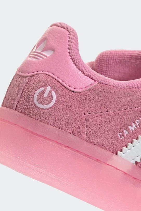 Дитячі замшеві кросівки adidas Originals CAMPUS 00s LED LIGHTS JS1283