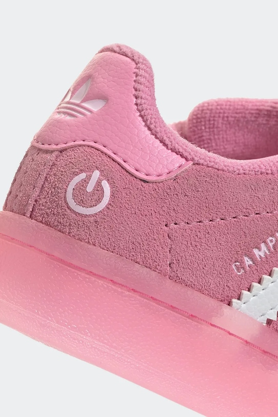 Дитячі замшеві кросівки adidas Originals CAMPUS 00s LED LIGHTS JS1283