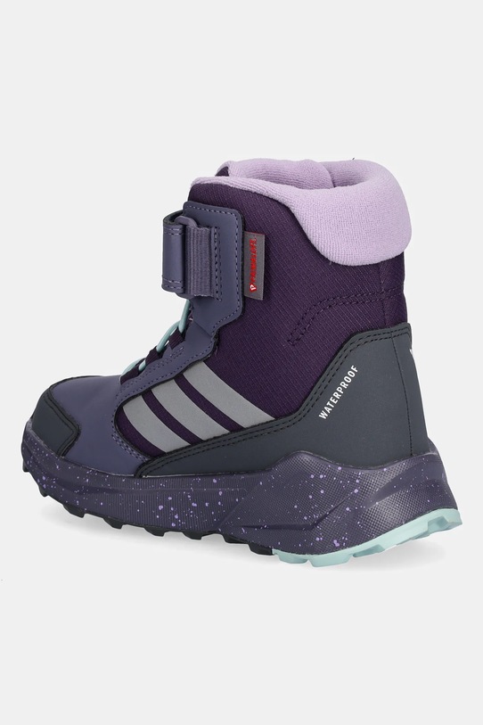 Мальчик Детские ботинки adidas TERREX TERREX TRAILMAKER 2 CW+ JS2935 фиолетовой