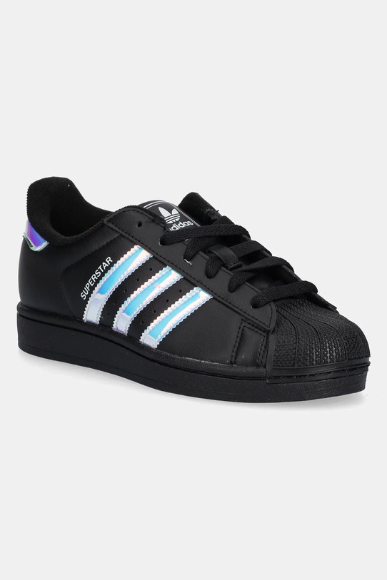 adidas Originals sneakersy dziecięce SUPERSTAR II niska czarny JQ2804