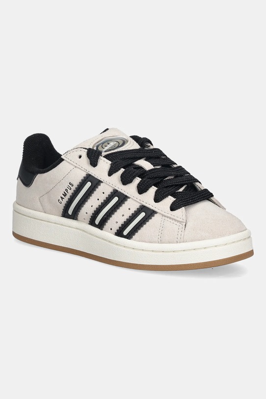 Detské tenisky adidas Originals CAMPUS 00s imitácia semišu béžová JR4254