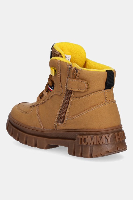Chłopiec Tommy Hilfiger buty zimowe T1X5.34127 brązowy