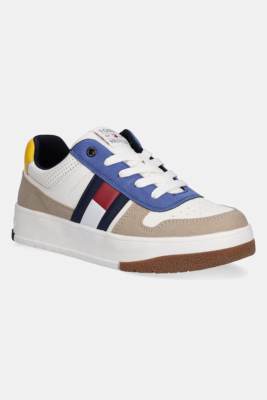 Tommy Hilfiger sneakersy dziecięce syntetyczny beżowy T3X9.34096.35.41