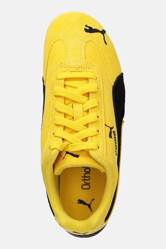 Puma sneakersy zamszowe Speedcat OG Jr żółty 401698
