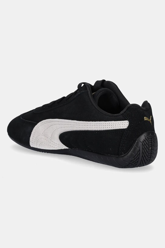 Băieți Puma sneakers din piele întoarsă Speedcat OG Jr 401698 negru