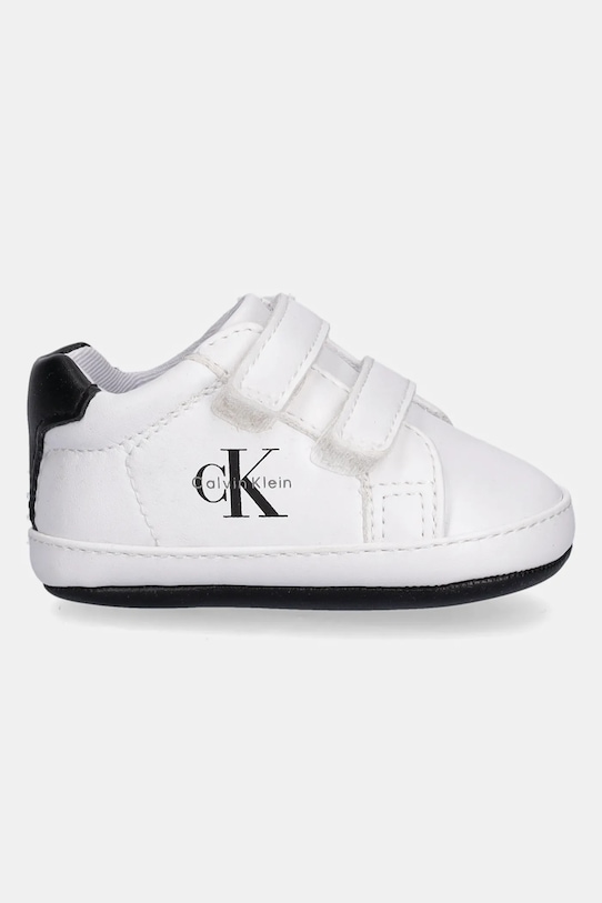Calvin Klein Jeans pantofi pentru bebeluși V0B9.83145 alb AW25