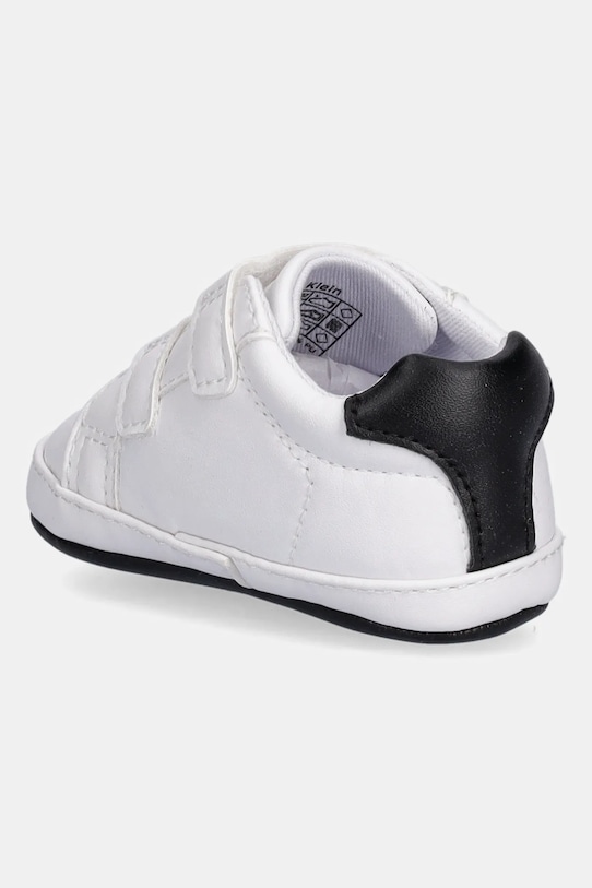 Băieți Calvin Klein Jeans pantofi pentru bebeluși V0B9.83145 alb