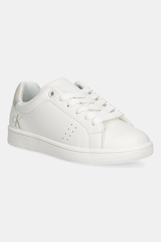 Calvin Klein Jeans sneakersy dziecięce niska biały V3X9.83156.30.34