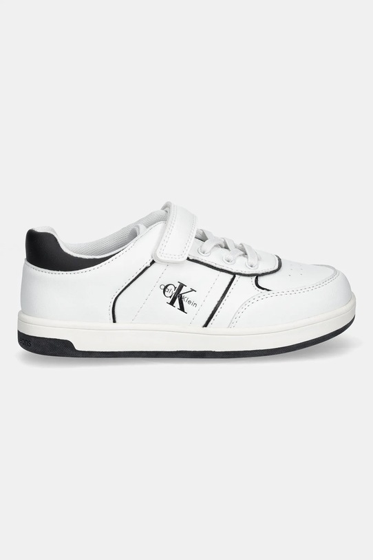Calvin Klein Jeans sneakers pentru copii V1X9.83148.30.34 alb AW25