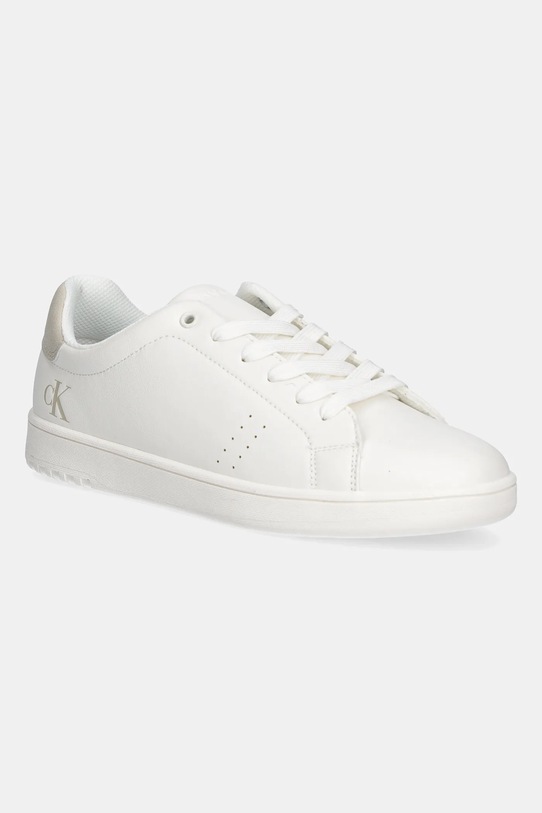 Calvin Klein Jeans sneakersy dziecięce Planet friendly biały V3X9.83156.35.39
