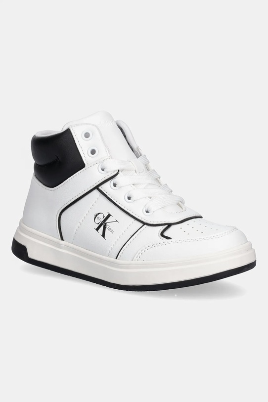 Calvin Klein Jeans sneakersy dziecięce wysoka biały V3X9.83164.30.34