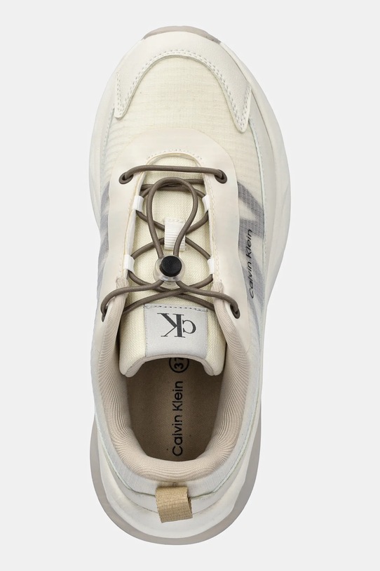 Calvin Klein Jeans sneakersy dziecięce beżowy V3X9.83174
