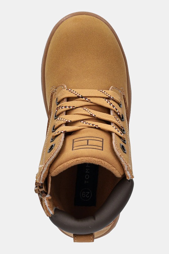 Tommy Hilfiger buty zimowe dziecięce brązowy T1X5.34087.24.29