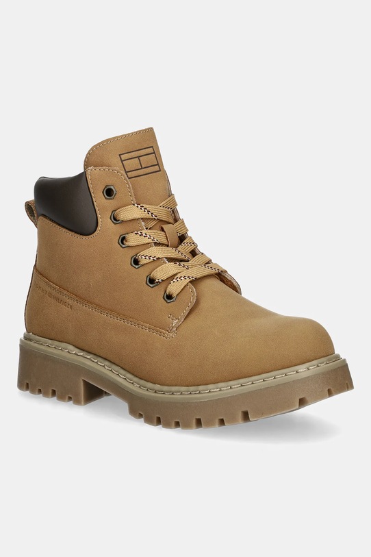 Tommy Hilfiger buty zimowe dziecięce T3X5.34125 brązowy