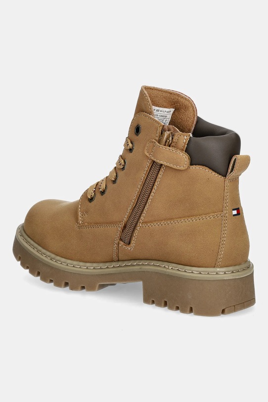 Tommy Hilfiger buty zimowe dziecięce T3X5.34125 brązowy AW25