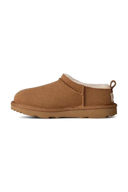 Παιδικές μπότες χιονιού UGG CLASSIC MICRO καφέ 1174410K