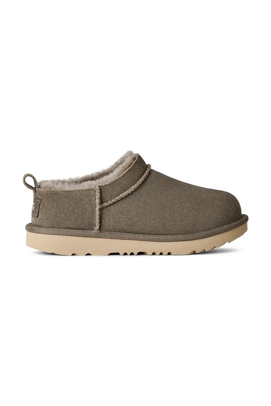 UGG śniegowce dziecięce CLASSIC MICRO brak zapięcia zielony 1174410K