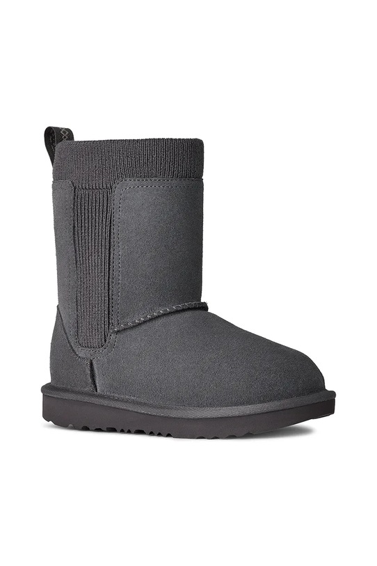Παιδικές μπότες χιονιού UGG CLASSIC II STRETCH CUFF 1171238K γκρί AW25