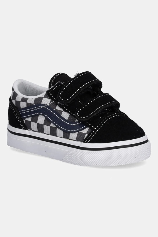 Vans tenisówki dziecięce Old Skool V skóra zamszowa czarny VN000CTGCJF1