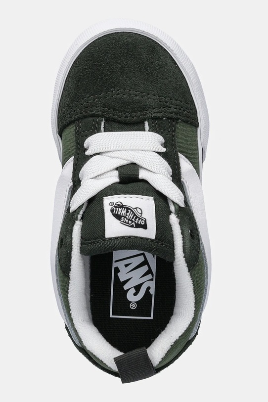 Vans tenisówki dziecięce Knu Skool Elastic Lace zielony VN000D0KEN61
