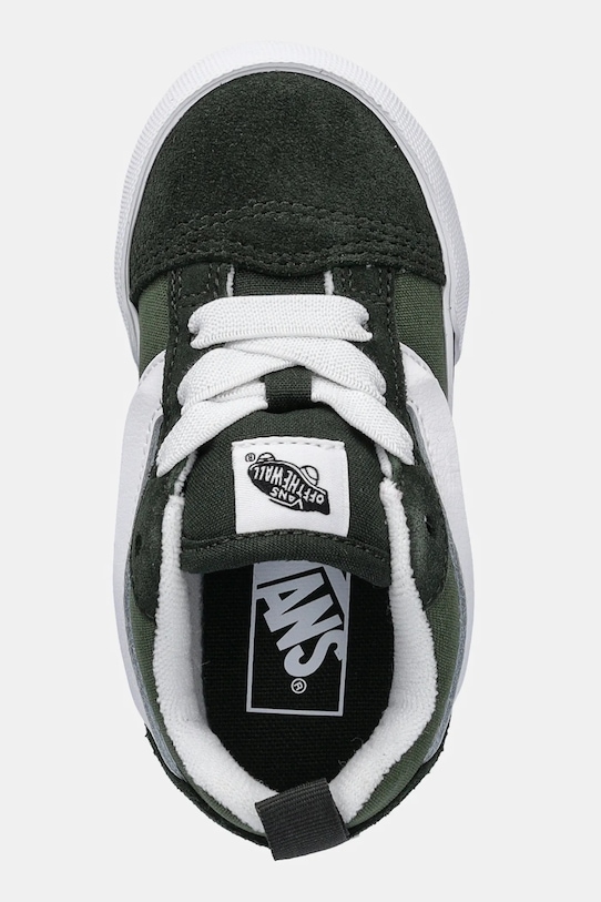 Vans tenisówki dziecięce Knu Skool Elastic Lace zielony VN000D0KEN61