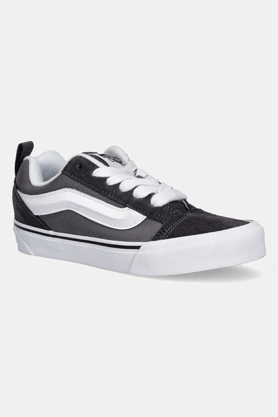 Vans tenisówki Knu Skool imitacja skóry licowej szary VN000D2TUHE1