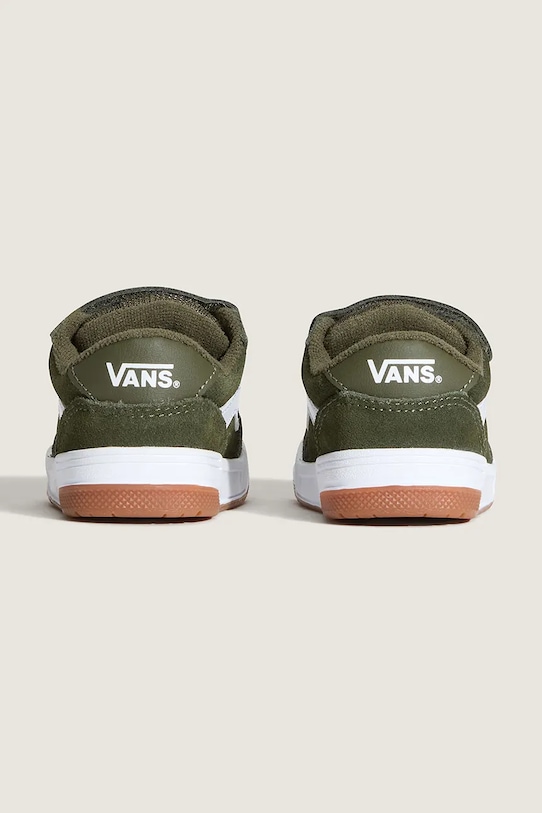 Băieți Vans sneakers de piele întoarsă pentru copii Hylane V VN000D4MKCZ1 verde