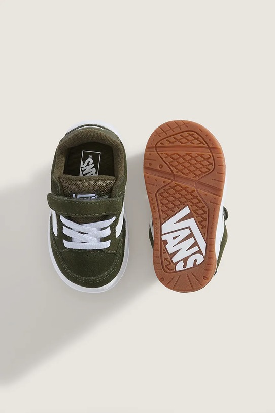Detské semišové tenisky Vans Hylane V zelená VN000D4MKCZ1