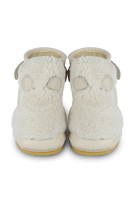 Kožne cipele za bebe Donsje Richy Booties Polar Bear 1033801 bež AW25