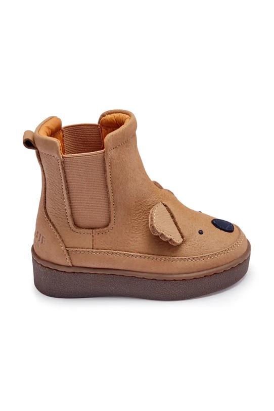Donsje buty skórzane niemowlęce Thudo Classic Boots Koala 1504704 brązowy